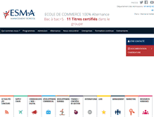 Tablet Screenshot of esm-a.eu